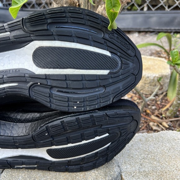 Adidas UltraBoost Light Running Shoes Mens Sz 11.5 Triple Black Training Sneaker - Picture 10 of 10